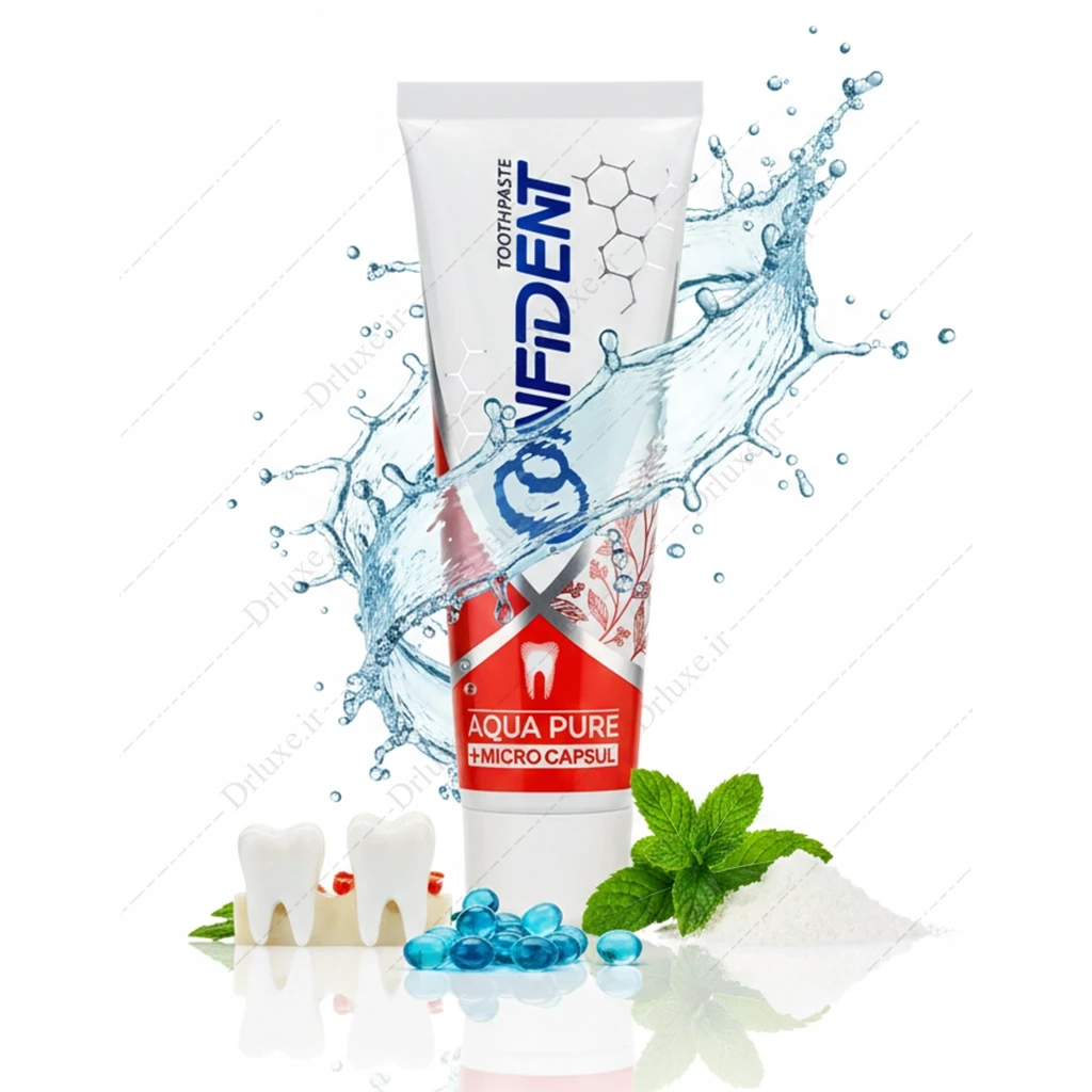 خمیر دندان ژله ای آکوا پیور کانفیدنت 100 گرم